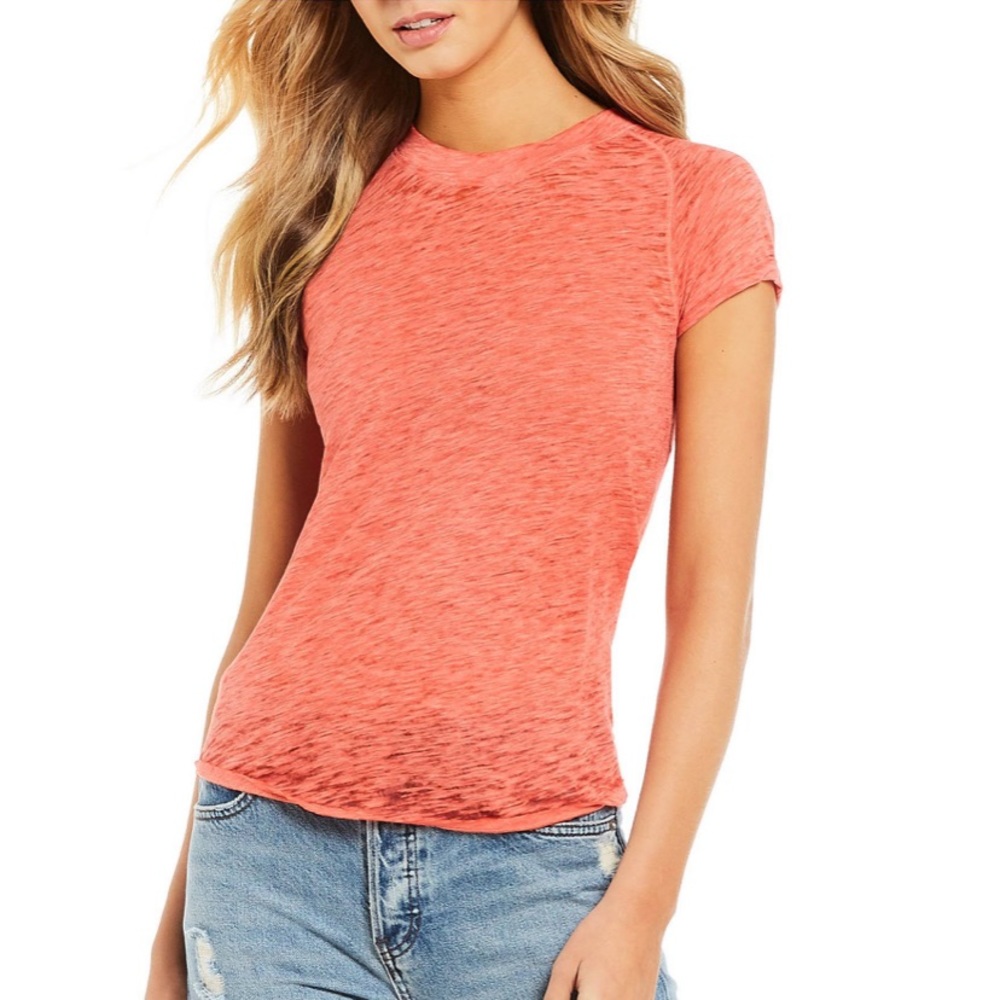 Free People Night Sky Tee in Red